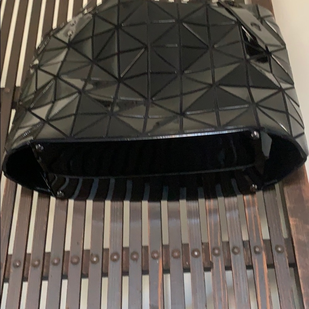 Issey Miyake BaoBao small black rock tote - Picture 5 of 8